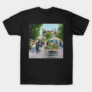 Flower Stall, Salisbury Market T-Shirt